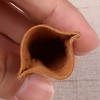 KEPYATI 2 Leather Thimble Hand Sewing Thimble Finger Protector Coin