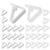 Leewoth 30pcs Plastic Tablecloth Clips Plastic Table Cloth Clips Hold