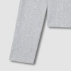 JAJU [JAJU] Her Pointelle Long Sleeve Lounge Cardigan_Melange Grey