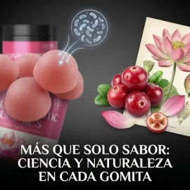 Gomitas de Probióticos Sauvia para la Salud Femenina con Sabor a Frutos Rojos                                                                         