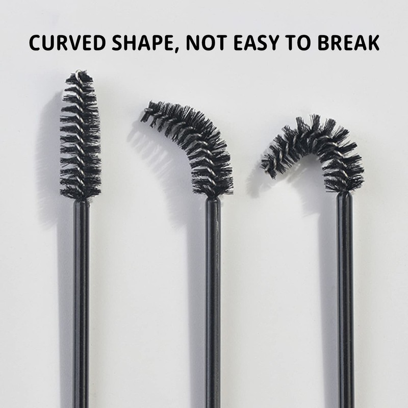 Pack of 12 Eyebrow Shaped Cards, with 10 Black Eyebrow