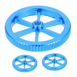 Mobestech 3pcs Hand Leveling Nuts for Printers Heatbed Leveling Kit Screws Platform Setup for Ender Models