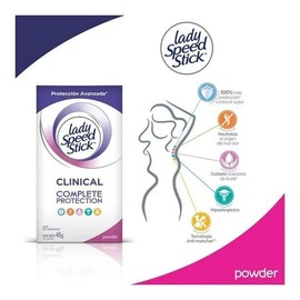 Lady Speed Stick 2 PACK LADY SPEED STICK CLINICAL EN BARRA 45G