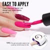 YOKE FELLOW Red Gel Nail Polish Set, 6 Pcs 10ML