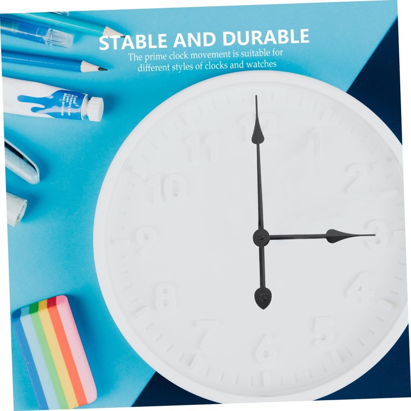 TEHAUX 2 Sets Durable Clock Movement Mechanism DIY Clock Accessories