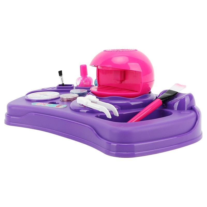 Kids Nail Art Toys Nail Polish Set with Dryer DIY