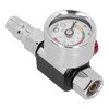 Cryfokt Paint Gun Air Adjusting Regulator, G1/4 Thread, Stainless Steel,