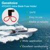 Gaoekoius Waterproof ATO/ATC Inline Blade Fuse Holder Kit -12AWG Heavy