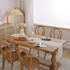 Gxfctys Table Runner, Boho Runner Cotton Linen Decorations, Farmhouse Runners