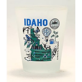 Idaho US States Series Collection Shot Glass