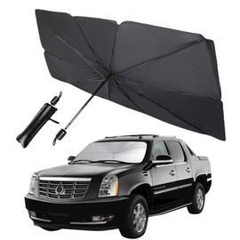 VAGURFO Car Windshield Sun Shade Umbrella,UV Protection ,Car Windshield Sun Shade Umbrella to Keep Your Vehicle Cool,Car Accessories Foldable Sun Shield Shade (Large (55"x 31"))