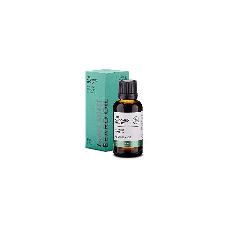 The Groomed Man Co. Man Mint Beard Oil 30 ml.