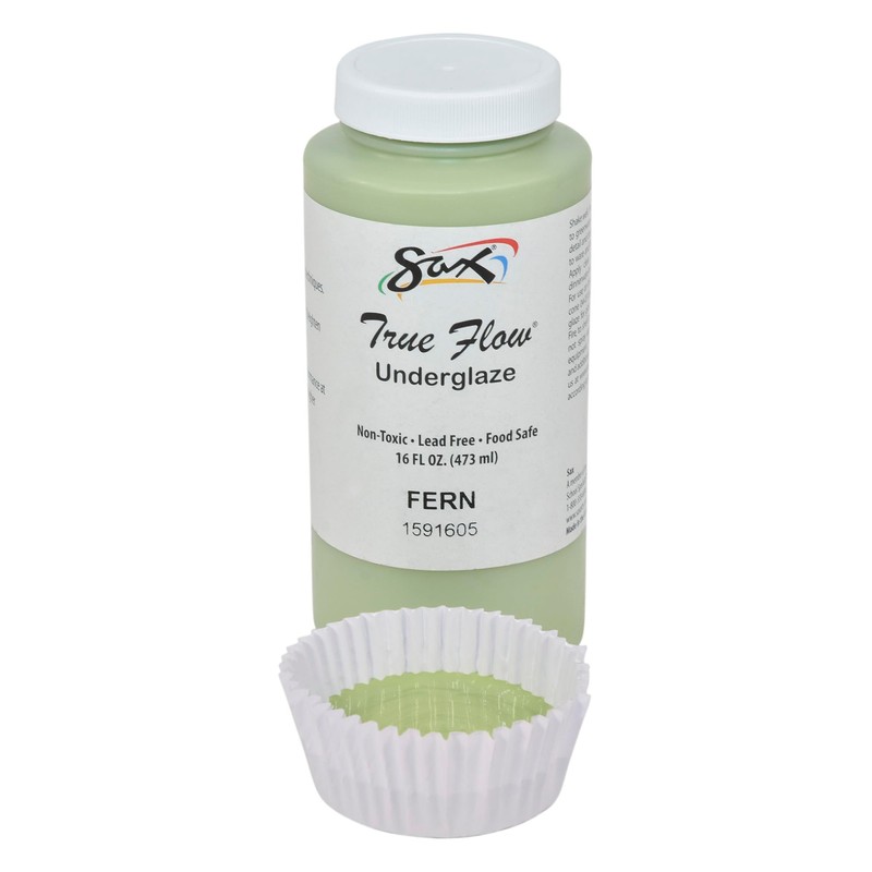 Sax True Flow Underglaze, Fern, 1 Pint