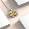 S925 Sterling Silver Bee Necklace for Women Cute Bee and