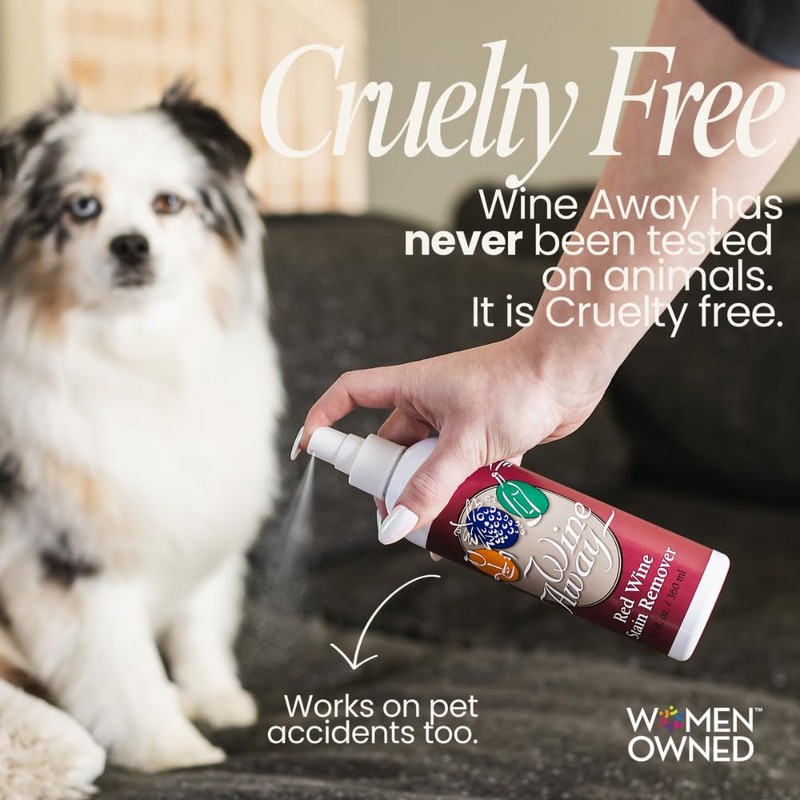 Wine Away Red Wine Stain Remover Spray - Natural Carpet
