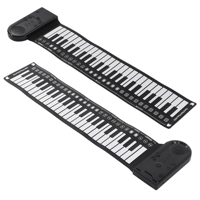 Hand Roll Piano 49 Key Portable Foldable Electric Keyboard Piano