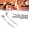 20Pcs Electrode Wires 2.0in Portable Replacement Button Electrode Lead Wires