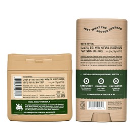 Dr. Squatch NEW Natural Body Wash and Deodorant for Men Gift Set - Pine Tar - Non-Exfoliating Body Wash (8 oz, 3 Pack) + Odor-Squatching, Aluminum Free Deodorant (2.65 oz, 2 Pack)