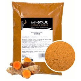 Minotaur Spices Ground Turmeric Powder, Mild, 2 x 500 g (1 kg)
