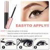 Magnetic Eyelashes, Magnetic Liquid Eyeliner, 3D Thick Long Fluffy Artificial