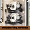 JORMEY Corner Shower Rack - Three-Piece No-Drill Corner Shelf Set,