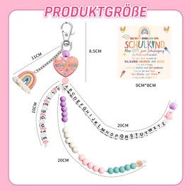 HEEYA Calculation chain, 1st class, boy, blue calculation chain, first day at school, gift, maths, learning calculation, school cone filling, first day at school, child, school introduction, lucky