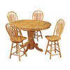 Sunset Trading Oak Selections Barstool, Light
