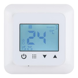 Wengart WIFI Thermostat WG518, AC230V 3A 2.4GHz Work for Water Underfloor Heating,Alexa Google Home Compatible Thermostat,Compatible with Various Panels