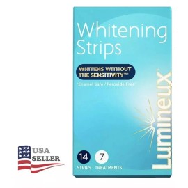 2X "Luminex Teeth Whitening Strips Whitening Without the Sensitivity EXP 10/25