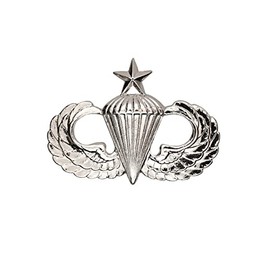 Insignia Depot US Air Force Parachutist Senior Brite (Full Size, Shiny)