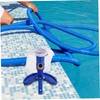 BESPORTBLE Pool Cleaning Nozzle Pool Vacuum Brush with Handle Pump