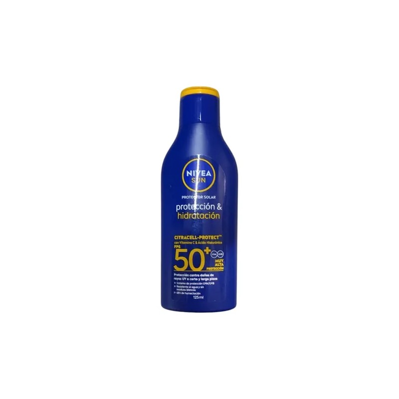 Protector Solar Nivea Sun Protección Hidratación 50 125ml Nivea Sun