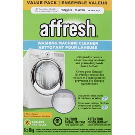 Affresh Washing Machine Cleaner, Cleans Front Load and Top Load Washers, Including HE, 6 Tablets
