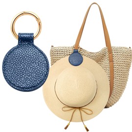 Niveaya Magnetic Hat Clip for Travel on Bag - Magnet Storage Hook, Vacation Traveling Essentials Accessory Blue