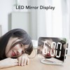 Alarm Clock Dual USB Output 3 Levels Brightness Light Sensing