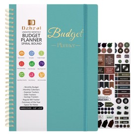 Large Budget Planner Monthly Finance Organizer with Expense Tracker to Manage Your Money Effectively, Undated Budget Book/Finance Planner/Account Book 12 Month 1 Year Use Start Anytime 7" x 10"