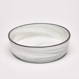 Yedi YCC855, 10" Fine Porcelain Grey Cereal Bowl, Bone China Soup Bowl