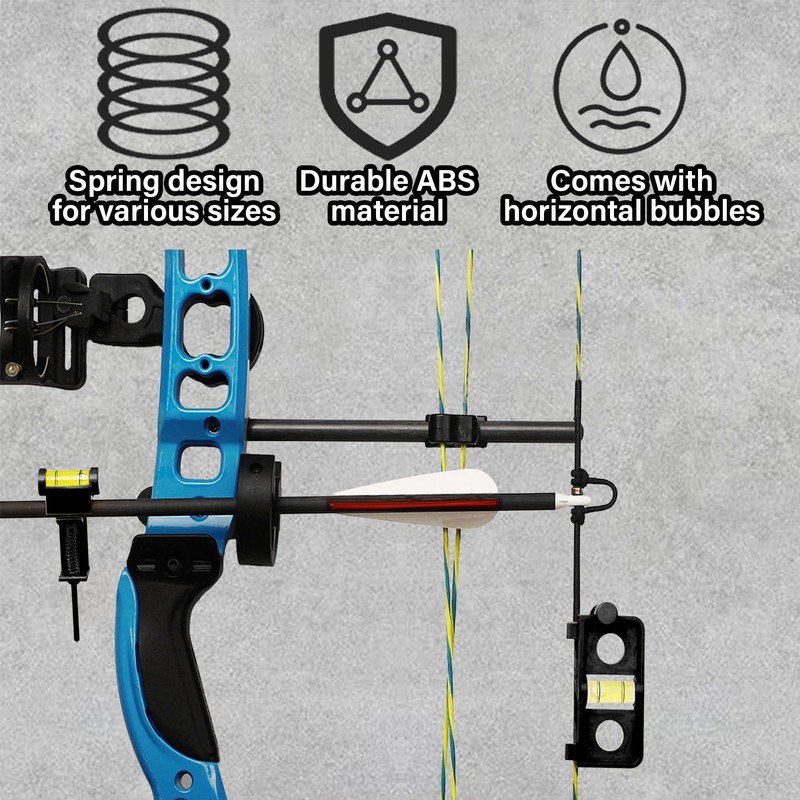 Compound Bow Level Kit Balance Ruler Composite Pulley Adjustment D