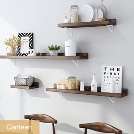 Pack of 4 Shelf Brackets White Metal 200 mm Shelf Brackets with Screws Angle Shelf Bracket 90 Degree Heavy Duty Console Shelf Brackets for Wall Mounting, Bookshelves, Garden, Kitchen, Bathroom (Load