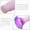 HWDFEI Lily Flower Glass Lampshade Replacement, 3 Pack,Tulip Style Table