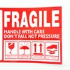 Creve Cell FRAGILE Flagile Sticker Labels Small 9x5cm Waterproof Glossy