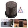 FRCOLOR 1 Set Dice Rolling Cup Plastic Dice Holder for