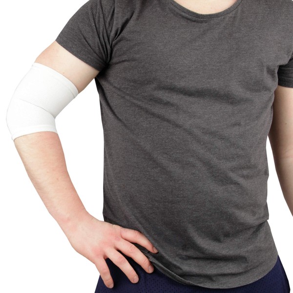Bestlivings Elbow Bandages in White, Joint Protector Protector for Elbow Joint Unisex
