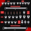 AKM TOOL 33 PCS Flex Head Ratcheting Wrench Set, Metric