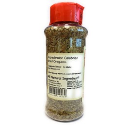 TuttoCalabria, Calabrian Dried Oregano Flakes Shaker, Italian Seasoning & Spices, 30 g All Natural, Non-GMO, Product of Italy