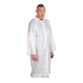 Reis PFOL Protective Raincoat, White, Plain (123 x 70) Size, 1 Unit