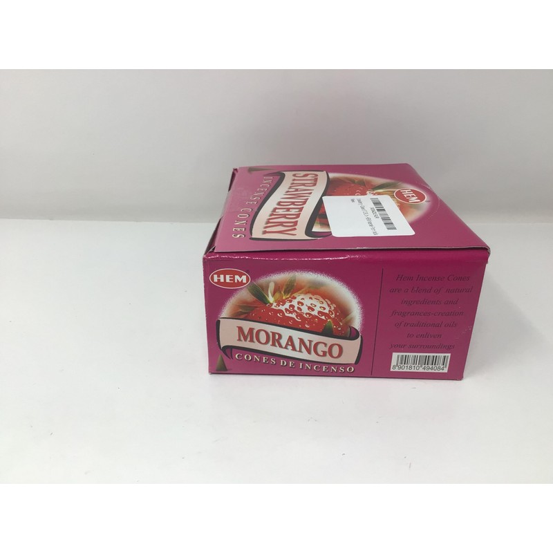 HEM Strawberry Incense Cone Type STRAWBERRY CORN 12 Box Set