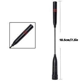 TWAYRDIO SMA Male Antenna, Dual Band 2m/70cm Handheld Radio Antenna Replacement for Yaesu Vertex VX-110 VX-150 VX-6R TYT TH-UV88 MD-UV380 MD-2017 Two Way Radio, Pack of 2