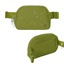Mum's Memory Everywhere Belt Bag 1.3L, Waterproof Fanny Packs for Women Men - Fashion Waist Packs with Adjustable Belts - Lightweight Hip Bum Crossbody Bags for Running/Outdoor/Dog Walking/Hiking:_Army Green