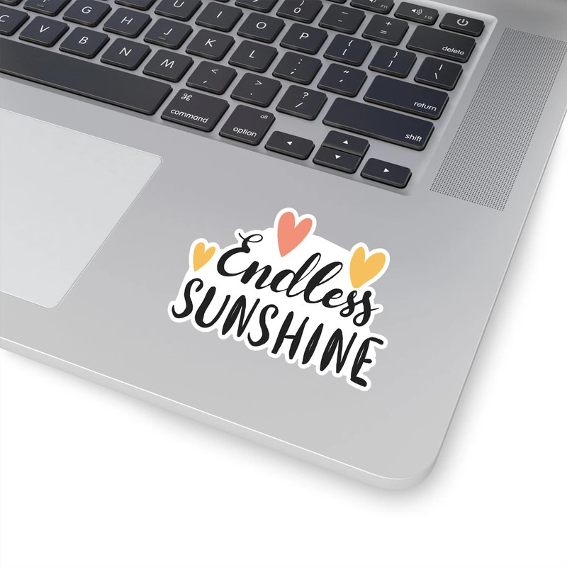 Sun Stickers for Laptop (Pack of 50), Gift for Children,